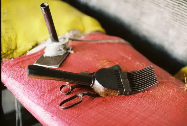 Weaving tools, Nepal © U. Roberto Romano, courtesy of GoodWeave